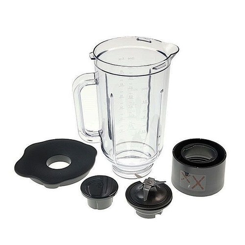 Kenwood Chef Acryl Liquidator Mixer Krug grau brandneu verpackt Modell KAH337PL