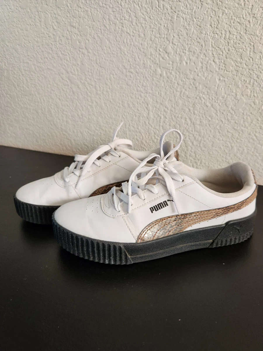 Puma Carina Leo Platform Shoes Size 5.5 Womens Fashion Shoes