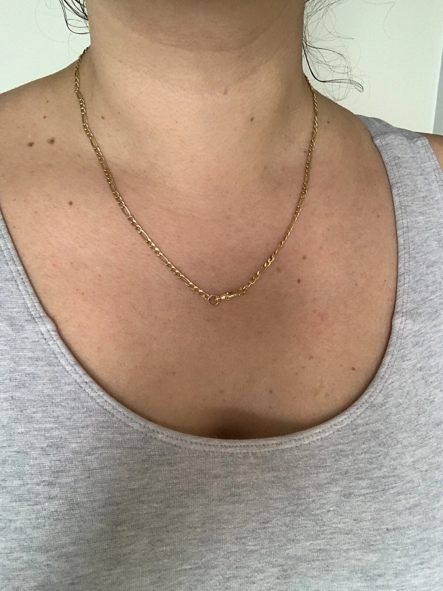 Antique Rollerball 9ct Gold Chain Necklace — Gembank1973