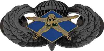 18th Airborne HALO Skydiver Jump Wing Badge Parachute Military Army Pin Insignia