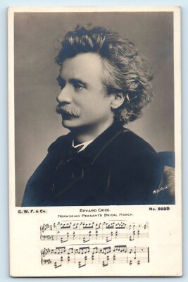 POSTKARTE EDVARD CREIG - C W F & Co - RPPC SONG CARD WHITLOCK