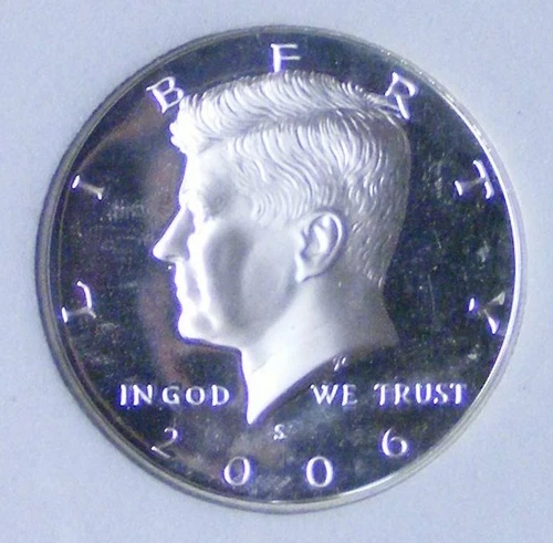2006 S Silver Kennedy Half Dollar Gem Proof Coin # 05357