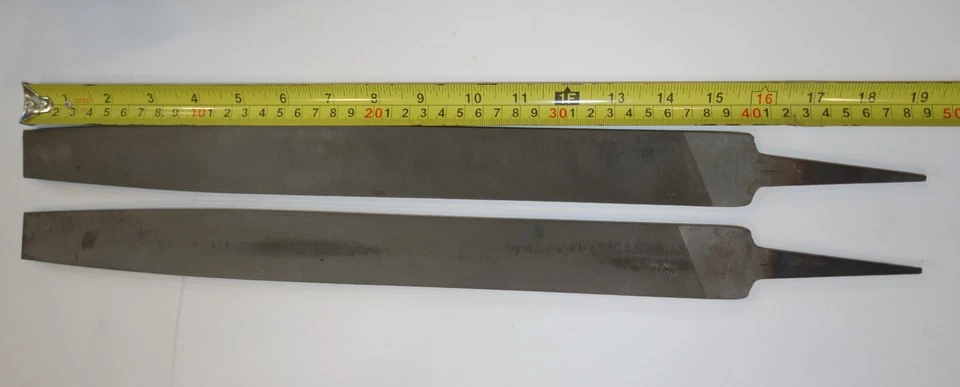 1 x Vintage Johnson Half Round Smooth Hand File LARGE 16" - Made In USA - Image 3 of 4