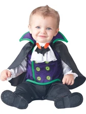 Child's Count Cutie Vampire Baby Costume Small 6-12 Months