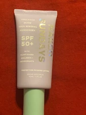 NAKED SUNDAYS Perfecting Priming Lotion SPF 50+ 100% Mineral Sunscreen 1.7 fl oz