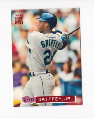 1994 Stadium Club Red Baseball Ken Griffey Jr. Mariners #85