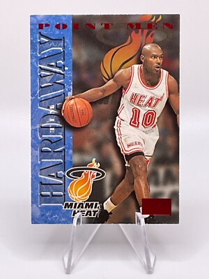 Tim Hardaway 1996-97 Skybox Premium Point Men Rubies #242 HOF Miami Heat RARE!