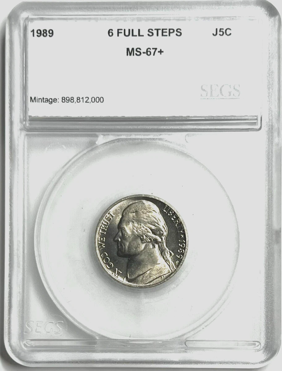 アメリカ旧1989-D ジェファーソン 1989-D Jefferson Nickel MS60 | Littleton Coin Company