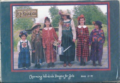 K P Kids & Co Charming Wardrobe Designs for Girls sz 2-14 NOS *SHIPS FREE*