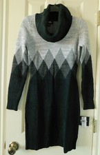 by&by Juniors Long Sleeve Sweater Dress Medium NWTS