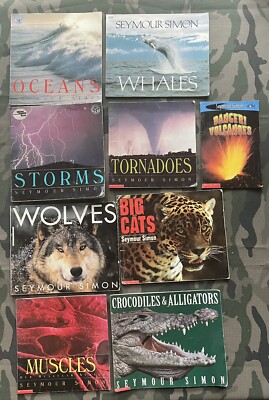 Seymour Simon Book Lot-9
