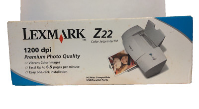 Lexmark Z22 Color Jet Printer Premium Photo Quality New/Sealed