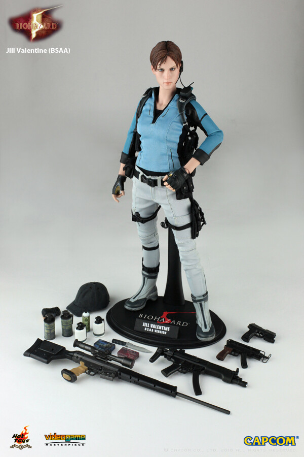 ゲームキャラクター BIOHAZARD JILL VALENTINE BSAA VERSION Amazon.co.jp: Hot Toys Resident Evil 5 Jill Valentine BSAA