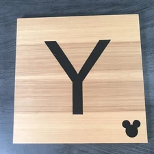 Ethan Allen Mickey Mouse Disney Letter Title E