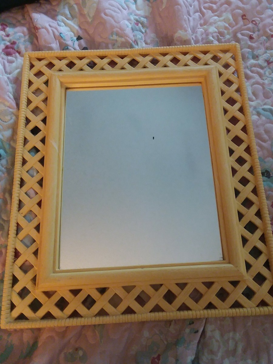 60s Vintage Wall/portrait Burwood homco dart plastic Lattice 60s Vintage Wall/portrait Burwood homco dart plastic Lattice