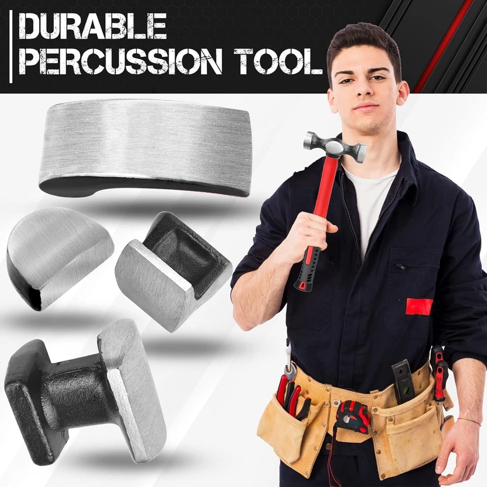 Martillos y sufrideras resistentes para carrocería coche herramienta reparación Foto 4 de 4