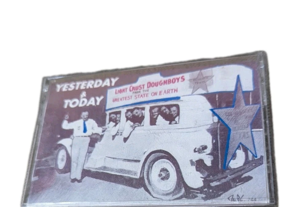 Light Crust Doughboys Yesterday And Today Cassette Tape Vtg Folk Western Swing Foto 2 de 4