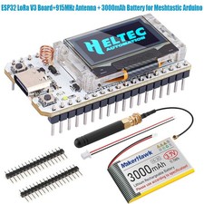 Heltec ESP32 LoRa V3 Board SX1262 + 3000mAh Battery+915MHz Antenna for Arduino