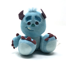 DISNEY STORE TINY FEET SULLEY MONSTERS INC MINI STUFFED PLUSH ANIMAL