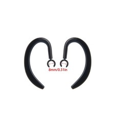 Shockproof Ear Hooks Cover 1 Pair Rubber Rotary for Wireless Earphone Headset