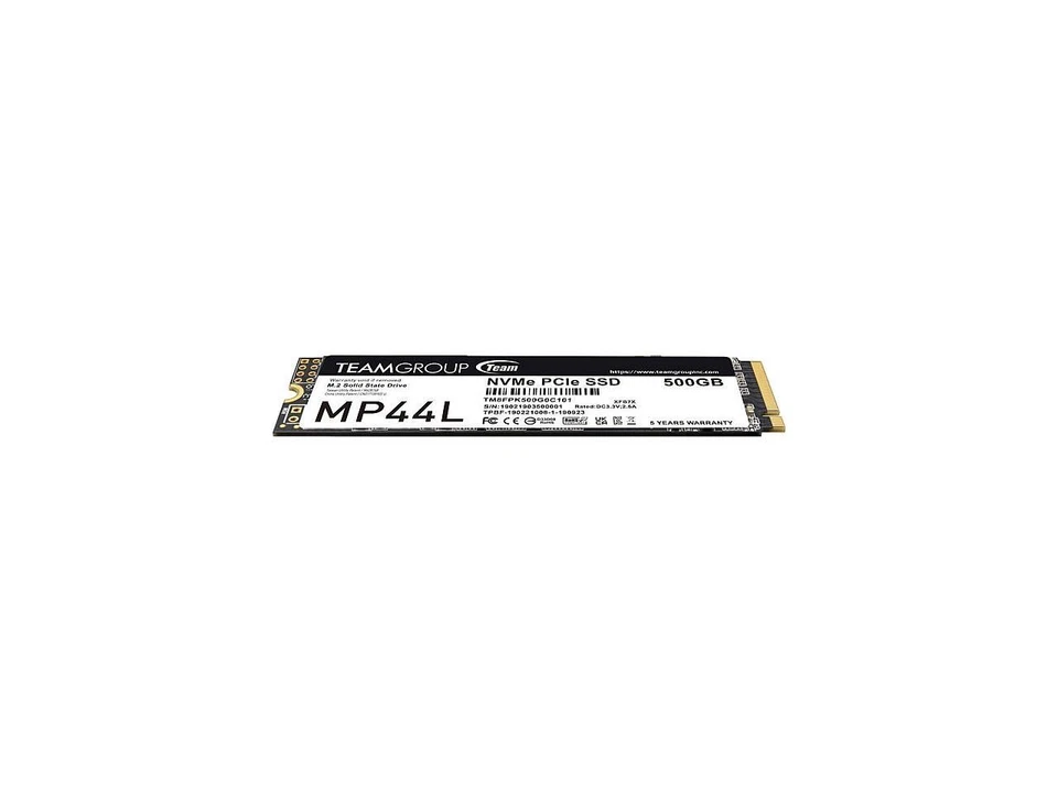 Team Group MP44L M.2 2280 500GB PCIe 4.0 x4 with NVMe 1.4 Internal Solid State - Image 3 of 4