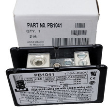 PB1041 Edison open terminal block, 175A, 1-pole, line side: 1 opening accepts