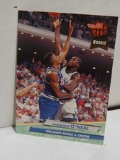 '92-93 Fleer Ultra Rookie Shaquille O'Neal Orlando Magic Basketball Card # 328