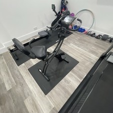 Slim Cycle 2-in-1 Stationary Exercise Bike - Black