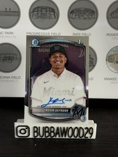 2025 Bowman Chrome KEVIN DEFRANK 1st Bowman Prospect Auto #CPA-KD Marlins