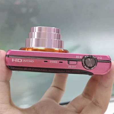 SONY Cyber Shot DSC-WX100 Digital Camera 18.2MP 10xOptical Zoom