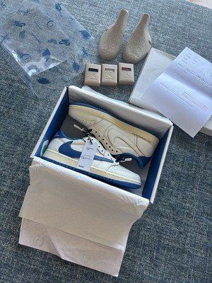 Size 8 - Fragment Design x Travis Scott x Air Jordan 1 Retro OG SP Low Sail...