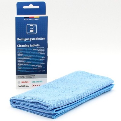 10 Reinigungstabletten Pflege-Set kompatibel mit Thermador TCM24RS/04