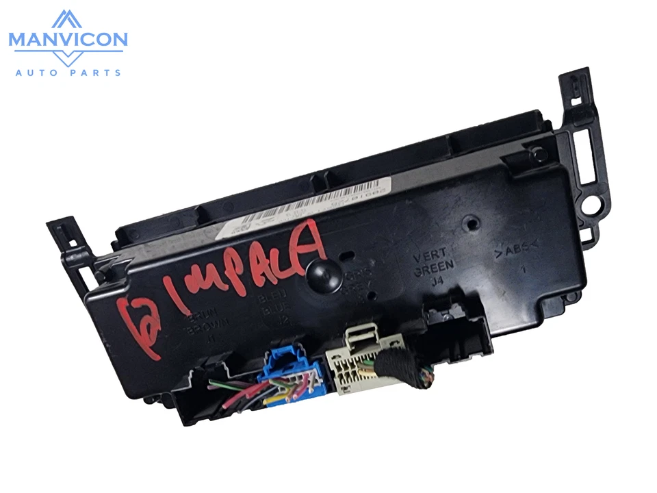 2012-2016 Chevrolet Impala AC Heater Climate Temperature Control Unit 20910725 - Imagem 2 de 4