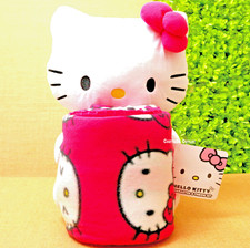 Sanrio Hello Kitty Blanket Plush Doll Set 40" x 50" Soft Throw Fleece New