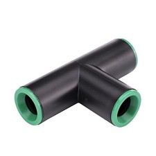 Raindrip 347g00ub Compression Tee 1 Count Pack Of 1 Black With Green Raindrip 347g00ub Compression Tee 1 Count Pack Of 1 Black With Green