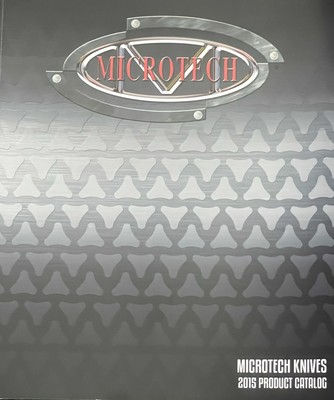 Microtech Knives 2015 Blade Show 72 Page Catalog. With Multiple Models Rare! NEW