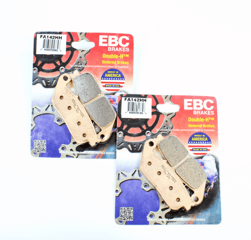 EBC HH Sintered Brake Pad Set for 2017 Kawasaki ER 650 Z650 Front 2 Pair