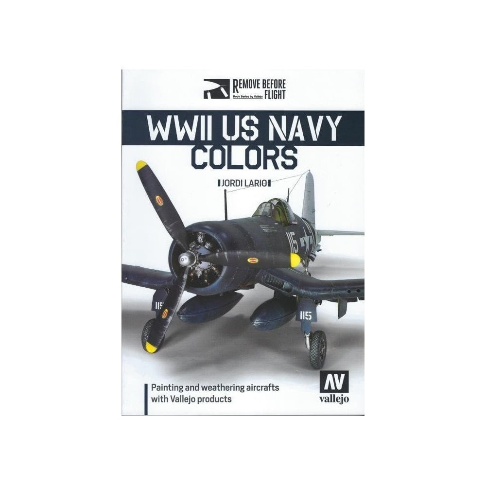 WWII US Navy Colors BOOK  by Jordi Lario  published by Vallejo