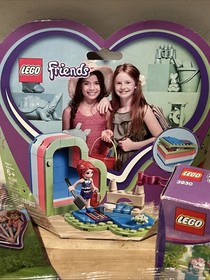 5 New & Sealed LEGO Friends Stephanie 3930, 3 Chocolate Box & Flower 30411+42388