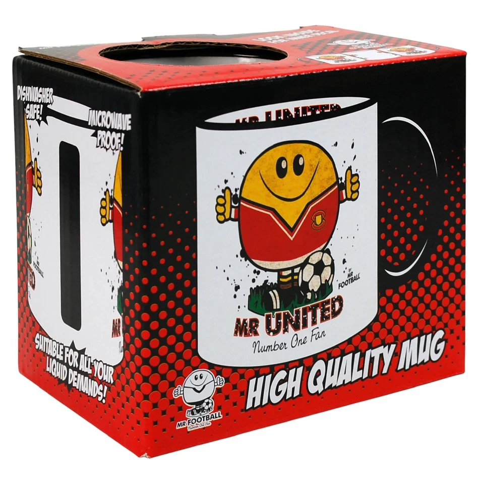 Manchester United Mug for Supporter Fan Present Gift Idea Boxed Cup Man Utd - Image 3 of 4