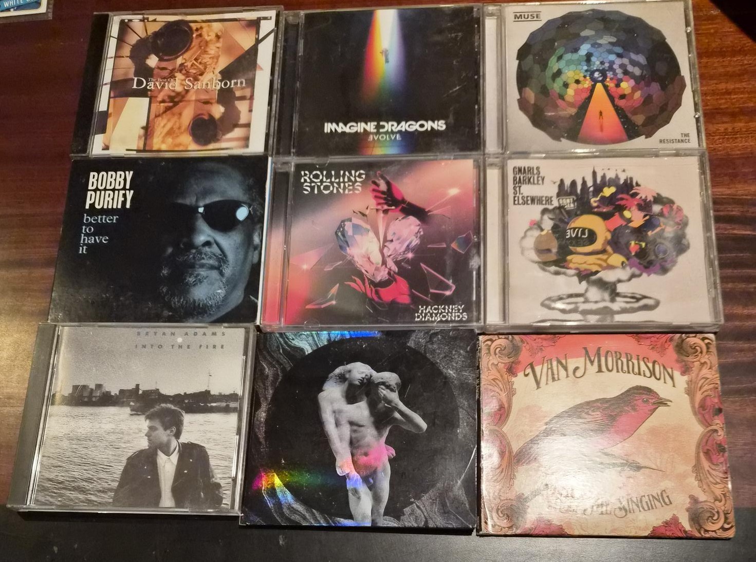 Lot 53-10 Music CD's - Arcade Fire, Imagine Dragons, Rolling Stones, Muse