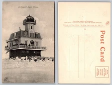Bridgeport Light House Postcard