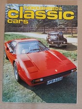 CLASSIC CARS N°7 1978 FERRARI 308GTB MORRIS MINOR MASERATI MERAK LAMBORGHINI URR