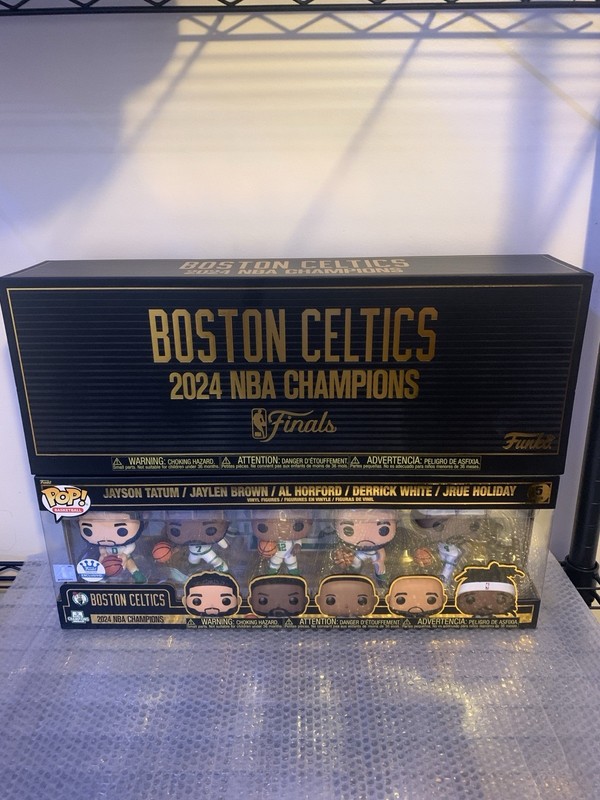Boston Celtics 2024 NBA Champions Funko Pop 5 Pack - Web Exclusive