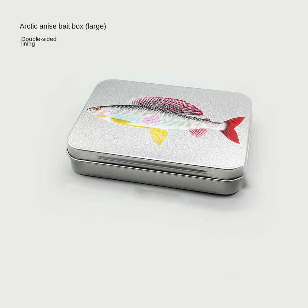 Grayling Trout Pattern Fly Metal Bait Box Fly Fishing  Accessories Fly Bait7095 - Image 2