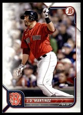 2022 Bowman J.D. Martinez Boston Red Sox #26