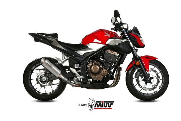 SchalldäMpfer Mivv GP Pro Titan/Edelstahlkappe Honda CB500F-image