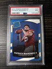 2017 Panini Donruss Patrick Mahomes #327 Rated Rookie RC PSA 9 Mint Chiefs