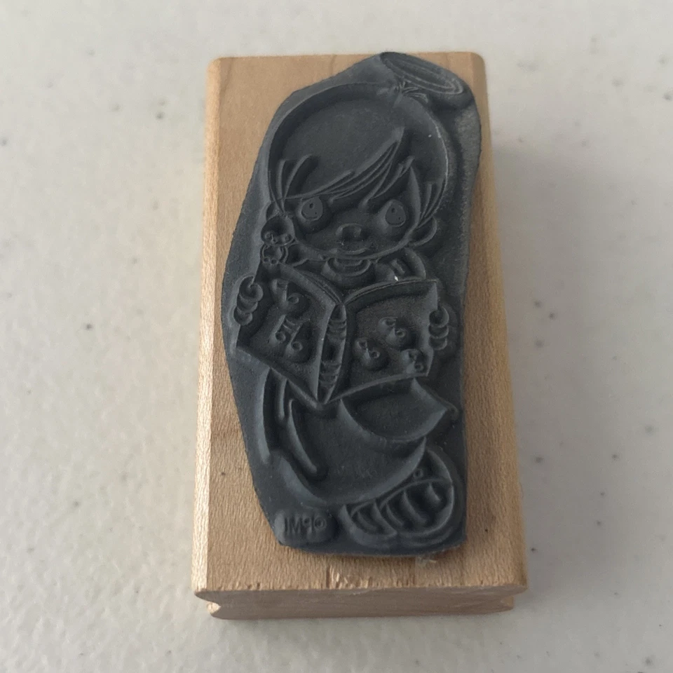 Tweet Música~Coro~Sello de Goma Precious Moments~ 1.25"X 2.5"~Stampendo UL001 Foto 2 de 4