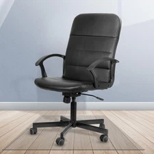 Clear Chair Mat for Hardwood Floor Non-Slip PVC Protector for Office 36inX48in